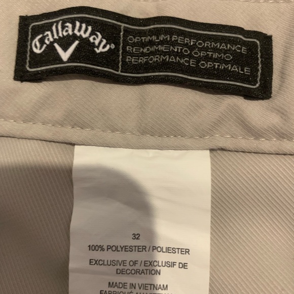 Callaway Golf Shorts - Picture 2 of 2
